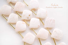 画像をギャラリービューアに読み込む, (ピンク/ホワイト)上質 スコレサイト スムース リーフシェイプ