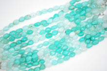 画像をギャラリービューアに読み込む, (半連/1連)高品質 ペルー産 ブルーオパール 20cm スムースタンブル