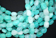 画像をギャラリービューアに読み込む, (半連/1連)高品質 ペルー産 ブルーオパール 20cm スムースタンブル
