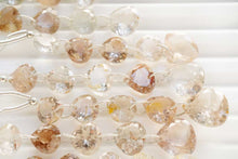 Load image into Gallery viewer, (10pc)インペリアルトパーズ ダブルホール ルースカット マロン