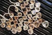 Load image into Gallery viewer, (10pc)インペリアルトパーズ ダブルホール ルースカット マロン