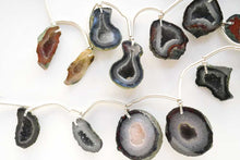 画像をギャラリービューアに読み込む, (No.1-2)ドゥルージー アゲート ジオード 原石