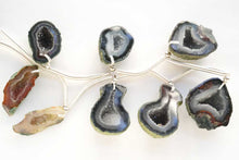 画像をギャラリービューアに読み込む, (No.1-2)ドゥルージー アゲート ジオード 原石