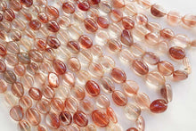 画像をギャラリービューアに読み込む, (10pc/半連/1連)宝石質 オレゴンサンストーン 46cm スムースオーバル タンブル