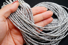 Load image into Gallery viewer, Freshwater Pearl Poppy Baroque Creo Hole White 38 cm