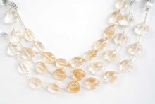 画像をギャラリービューアに読み込む, (1連10pc)ゴールデンルチルクォーツ 貫通穴 ファセットマロン マイクロカット