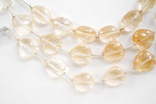画像をギャラリービューアに読み込む, (1連10pc)ゴールデンルチルクォーツ 貫通穴 ファセットマロン マイクロカット