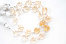 画像をギャラリービューアに読み込む, (1連10pc)ゴールデンルチルクォーツ 貫通穴 ファセットマロン マイクロカット