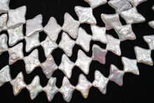 画像をギャラリービューアに読み込む, (半連/1連)淡水パール 38cm モロッカン ひし形