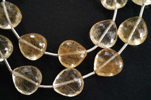画像をギャラリービューアに読み込む, (1連10pc)ゴールデンルチルクォーツ 貫通穴 ファセットマロン マイクロカット