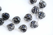 Load image into Gallery viewer, (Half row 9 grains / 1 row 18 grains) Large Ametrine Flat Chandelier Micro Cut 12-16mm