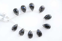 Load image into Gallery viewer, (Half row 9 grains / 1 row 18 grains) Large Ametrine Flat Chandelier Micro Cut 12-16mm