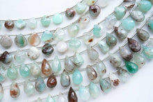 Load image into Gallery viewer, (A/B)母岩入り アクアカルセドニー スムースマロン ファセットドロップ