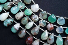 Load image into Gallery viewer, (A/B)母岩入り アクアカルセドニー スムースマロン ファセットドロップ