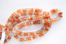 画像をギャラリービューアに読み込む, サンストーン グリーンフェルスパー 40cm ファセットボタン