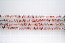 画像をギャラリービューアに読み込む, 宝石質 マルチカラー スピネル 18cm ファセット ドロップ