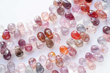 画像をギャラリービューアに読み込む, 宝石質 マルチカラー スピネル 18cm ファセット ドロップ