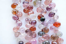 画像をギャラリービューアに読み込む, 宝石質 マルチカラー スピネル 18cm ファセット ドロップ