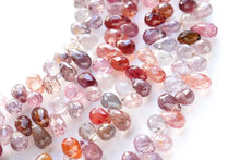 画像をギャラリービューアに読み込む, 宝石質 マルチカラー スピネル 18cm ファセット ドロップ