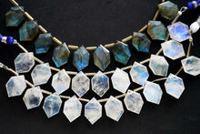 Load image into Gallery viewer, (A/B)宝石質 ラブラドライト レインボームーンストーン ヘキサゴンシェイプ