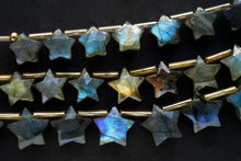 画像をギャラリービューアに読み込む, (S/M) ラブラドライト ファセットスター お星さま ぷっくり すっきり