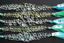 Load image into Gallery viewer, (1 row 36cm, 200 grains) Multicolor beryl small grain button cut/faceted rondel 3×1.5-2mm