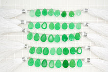 Load image into Gallery viewer, (Half Strand/1 Strand) Fine Large Chrysoprase Chestnut Micro Cut