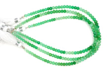 Load image into Gallery viewer, (Half Strand/1 Strand) Fine Large Chrysoprase Chestnut Micro Cut