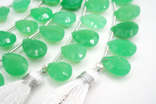 Load image into Gallery viewer, (Half Strand/1 Strand) Fine Large Chrysoprase Chestnut Micro Cut