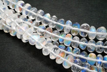 画像をギャラリービューアに読み込む, (半連/1連)宝石質 アンデシン ラブラドライト 40cm スムースロンデル