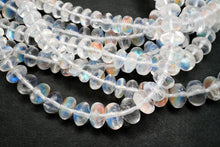画像をギャラリービューアに読み込む, (半連/1連)宝石質 アンデシン ラブラドライト 40cm スムースロンデル
