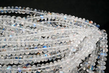 画像をギャラリービューアに読み込む, (半連/1連)宝石質 アンデシン ラブラドライト 40cm スムースロンデル