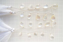 Load image into Gallery viewer, (2pc/1連)高品質 MOP ロッククリスタル ペアシェイプ ローズカット