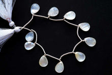 Load image into Gallery viewer, (2pc/1連)高品質 MOP ロッククリスタル ペアシェイプ ローズカット