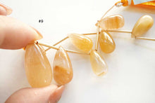 Load image into Gallery viewer, (1 row 18 cm 32 grains) High quality large malachite smooth rondel 7-10.5 x 5.8 mm