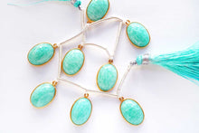 Load image into Gallery viewer, (22-24 grains per row) High-quality glass-filled ruby smooth oval