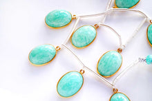 Load image into Gallery viewer, (22-24 grains per row) High-quality glass-filled ruby smooth oval