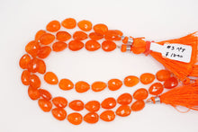 画像をギャラリービューアに読み込む, (小/大,ライト/ダーク)カーネリアン ファセット ペアシェイプ