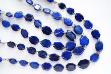 Load image into Gallery viewer, (Half Strand/1 Strand) High Quality Large Green Onyx Flat Chandelier Cut Micro Cut