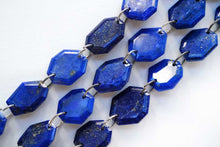 Load image into Gallery viewer, (Half Strand/1 Strand) High Quality Large Green Onyx Flat Chandelier Cut Micro Cut