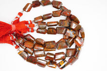 画像をギャラリービューアに読み込む, モロッコ産 シーム アゲート 18cm ファセット タンブルカット ジャスパー