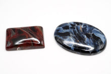 画像をギャラリービューアに読み込む, (#66.67)ピーターサイト 無穴 ルース カボション