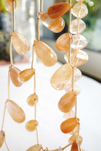 Load image into Gallery viewer, (1 row 18 cm 32 grains) High quality large malachite smooth rondel 7-10.5 x 5.8 mm