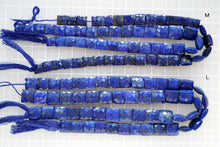 画像をギャラリービューアに読み込む, (M/L) アフガン産 ラピスラズリ スクエア 25cm チェッカーカット