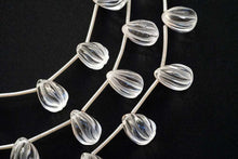 画像をギャラリービューアに読み込む, クリスタル 木の実 メロンカービング 水晶