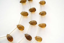 画像をギャラリービューアに読み込む, ビアクォーツ 木の実 メロンカービング 水晶