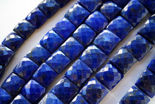 画像をギャラリービューアに読み込む, (M/L) アフガン産 ラピスラズリ スクエア 25cm チェッカーカット