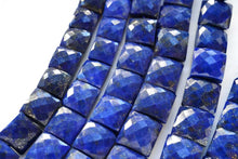 画像をギャラリービューアに読み込む, (M/L) アフガン産 ラピスラズリ スクエア 25cm チェッカーカット