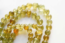 画像をギャラリービューアに読み込む, (S/M)グリーンアパタイト キャッツアイ 42cm 丸玉