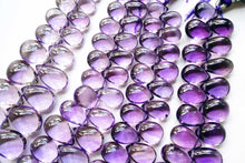 画像をギャラリービューアに読み込む, (#18-21)宝石質 アフリカン アメシスト スムース ペアシェイプ